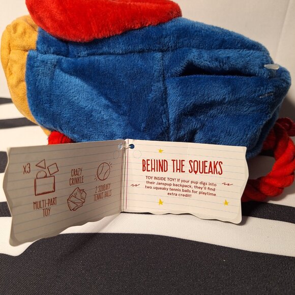 NWT Bark Janspup backpack Dog Toy (mismarked) - Picture 5 of 6